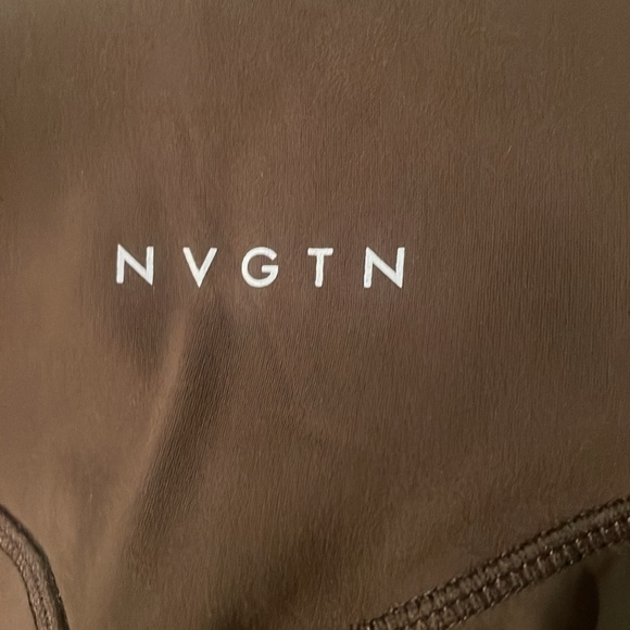 NVGTN - Espresso Effortless Flare Leggings. 
Size - M 
NEVER WORN. 
NWT. - Picture 3 of 4